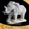 Li fe Size Stone Elephant Statues for home decoration